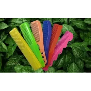 Colorful Hair Combs Multi Design Set of 12