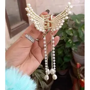  Hair Clip for Girls and Kids, Age 12-16, Modern Plastic Clip, Multi Color, 1 Count (Pack of 1), Girls Department