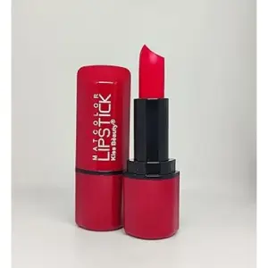 Kiss Beauty Mike Hot and Soft Matte Lipstick Intense Color Long Lasting Smudge Proof Water Proof, Keeps Lips Moisturized. Vegan & Cruelty Free Lipstick for Women (Dark Pink)